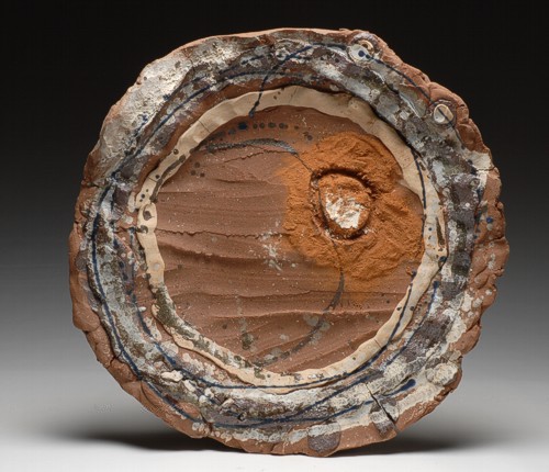 Large Brown Plate